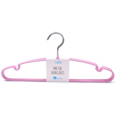 PVC hanger/middle-aged children's pink 35CM